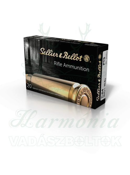 Sellier & Bellot 7x64 PTS Hornady 10,5g 28452 V331152 Golyós Lőszer