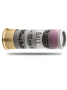   Sellier & Bellot 12/67,5 Rubber gumigolyós 1szem V075212 Sörétes Lőszer