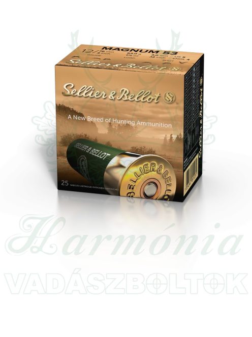 Sellier & Bellot 12/76 Magnum 4mm 53g V106592 Sörétes Lőszer