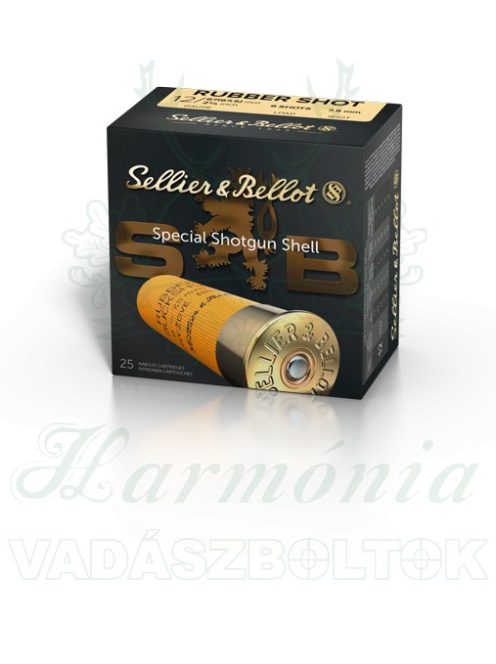 Sellier & Bellot 12/67,5 Rubber gumigolyós 9 szem V075242 Sörétes Lőszer