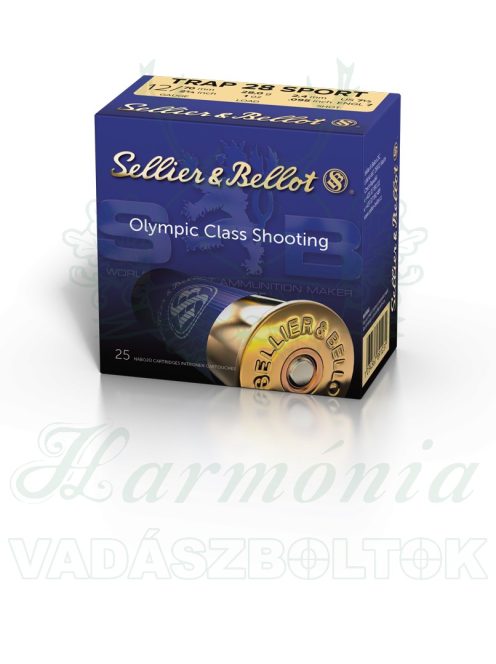 Sellier & Bellot 12/70 Trap Sport 28g, 2,41mm V001722 Sörétes Lőszer