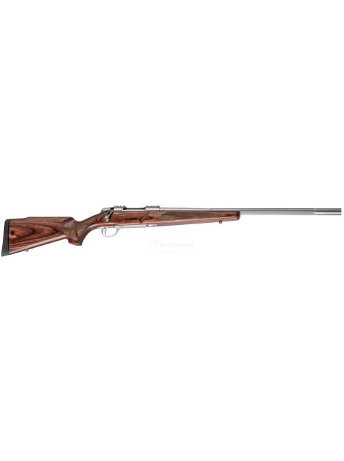 Sako 90 Varmint Laminated Picatinny sín, Gyorsítós, 60cm-es bordázott cső .308W Golyós Vadászpuska