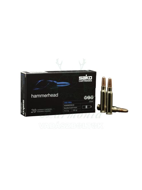 Sako .308W 11,7g 256A Hammerhead Golyós Lőszer