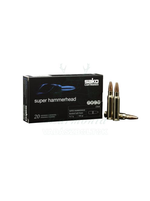 Sako 7,62x53R 11,7g 236A Super Hammerhead Golyós Lőszer