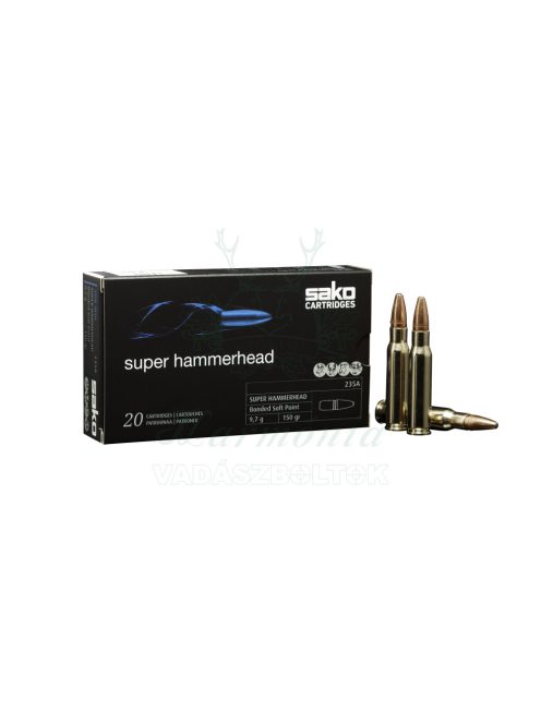 Sako .300WM 9,7g 235A Super Hammerhead Golyós Lőszer