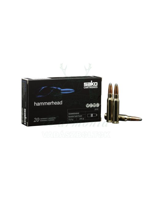 Sako 8x57JS 13,0g 201F Hammerhead Golyós Lőszer