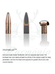 Sako 9,3x62 18,5g 451D Twinhead Golyós Lőszer