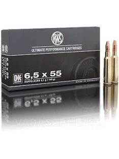 RWS 6,5x55 9,1g DK 2116995 Golyós Lőszer
