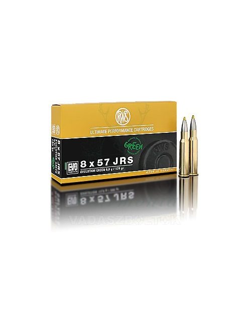 RWS 8x57JRS 9,0g EVO Green 2318326 Golyós Lőszer