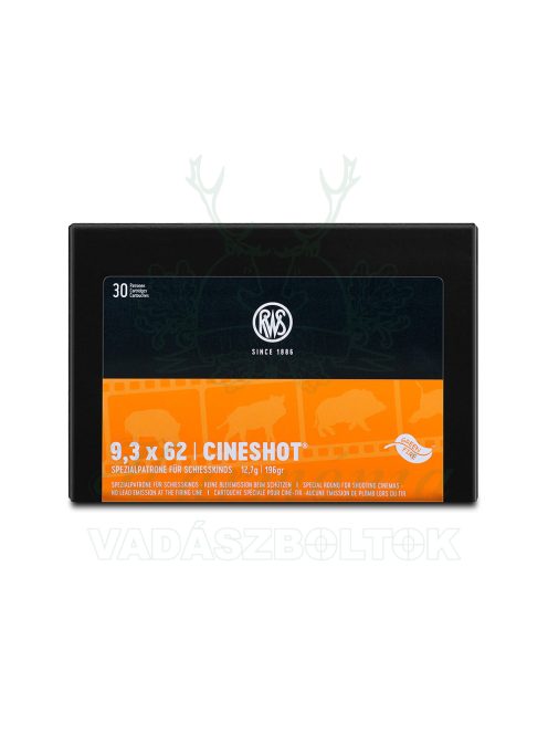 RWS 9,3x62 12,7g Cineshot 2406950 Golyós Lőszer