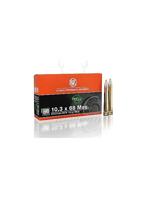 RWS 10,3x68 Mag. Evo Green 13,0g 2402919 Golyós Lőszer