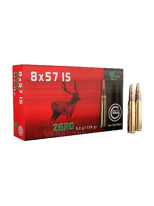 Geco 8x57JS Zero 9,0gr 2318947 Golyós Lőszer