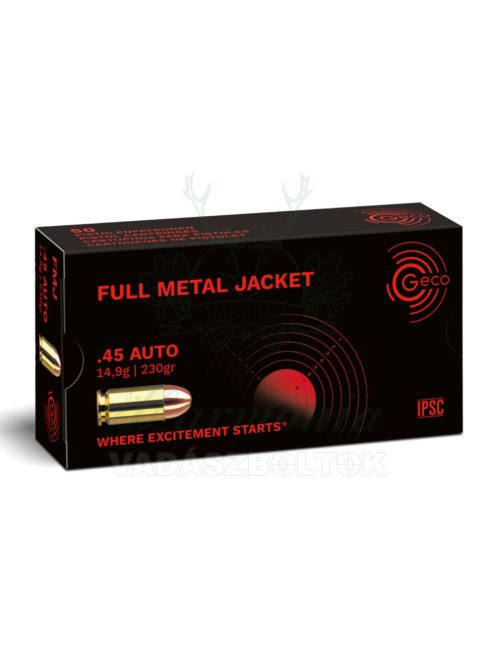 Geco .45ACP 14,9g FMJ 14,9g 2317714