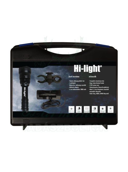 Hi-Light lámpa szett, Fehér + IR850 és IR940 infra fénnyel (IR-W)