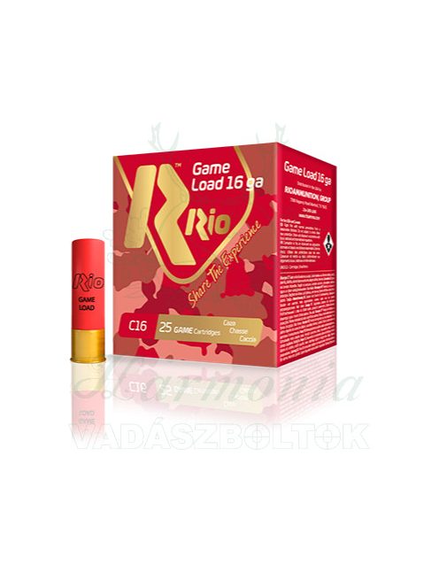 Rio Game Load 16/70, 28g, 2,0mm, No-9- Sörétes Lőszer
