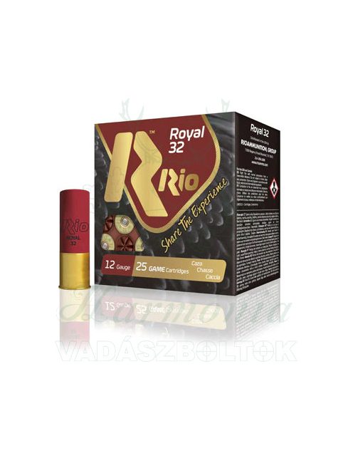 Rio Royal 12/70, 32g, 2,75 mm, No-6- Sörétes Lőszer