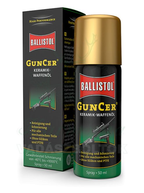 Ballistol kerámia fegyverolaj spray 50ml 22165