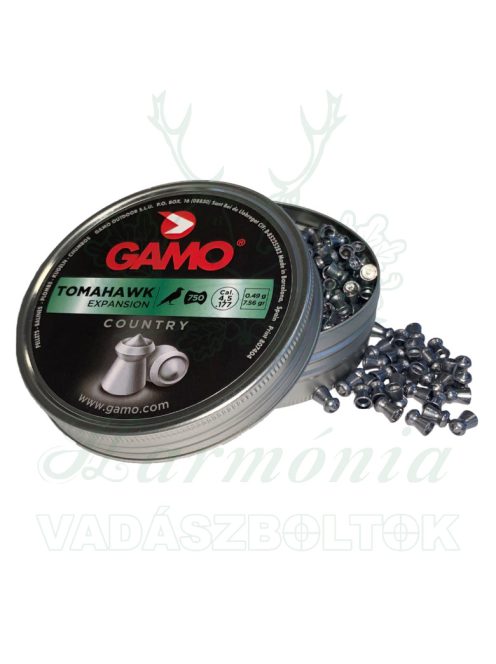 Gamo Tomahawk 4,5mm  750db/doboz
