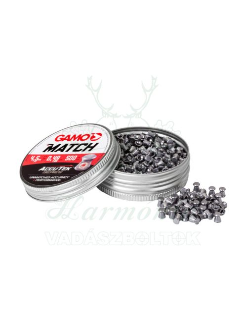 Gamo Match Accutek 4,5mm  500/doboz Léglőszer