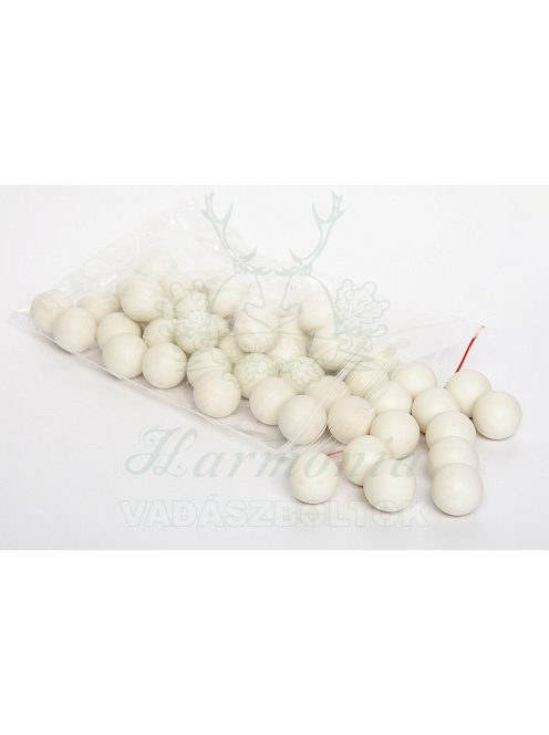 18mm-es gumigolyó T. Gumilövedék