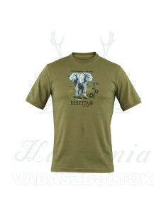 Beretta  Póló Safari Elefánt  /XL/ TS112