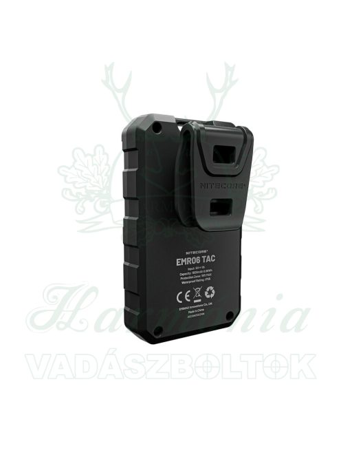 Nitecore Szúnyogriasztó Készülék EMR06 TAC Beépített 1800mAh akkumulátorral